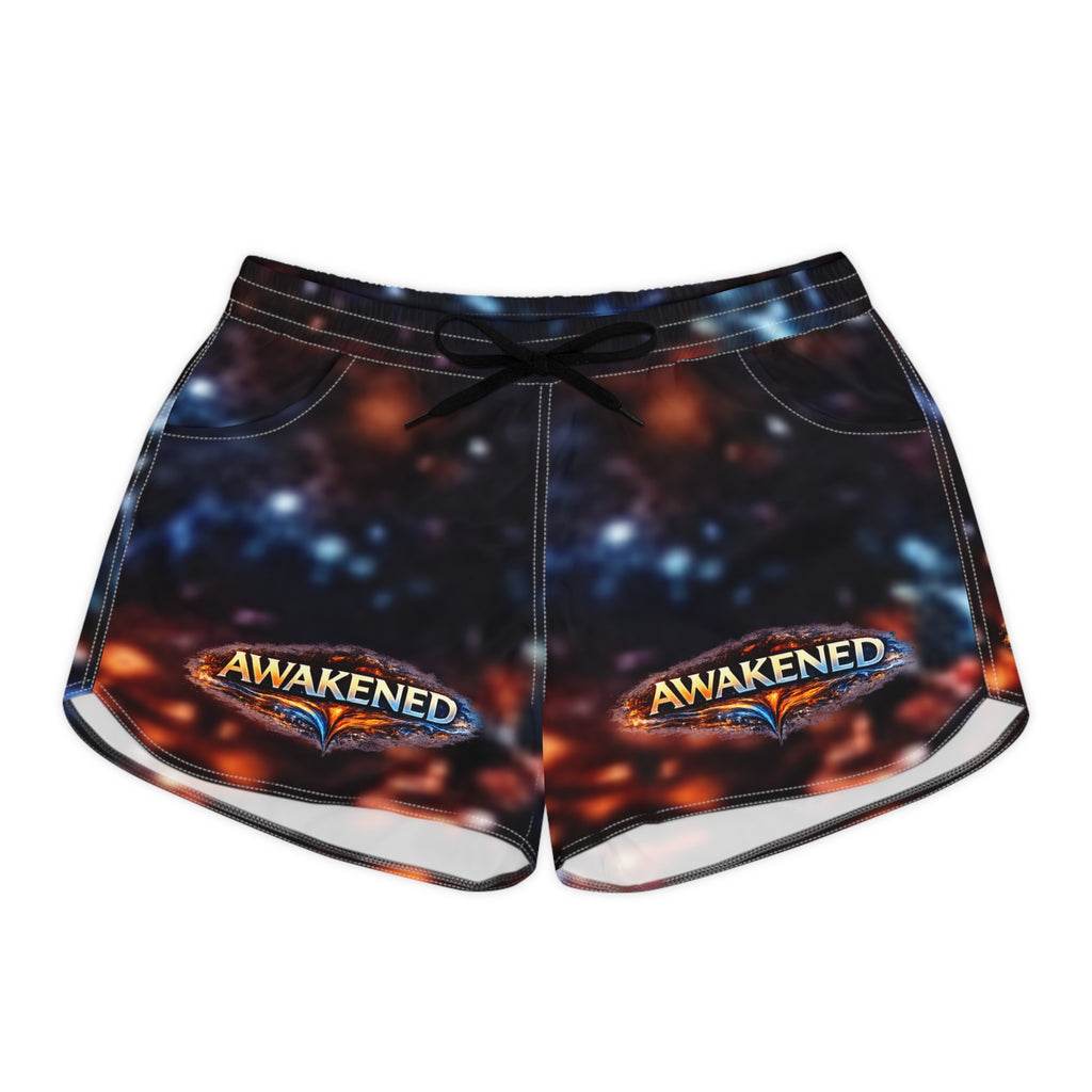 Awakened 'Fire Within' Women's / Men's Casual Shorts – Graphic AOP Lounge & Festival Wear