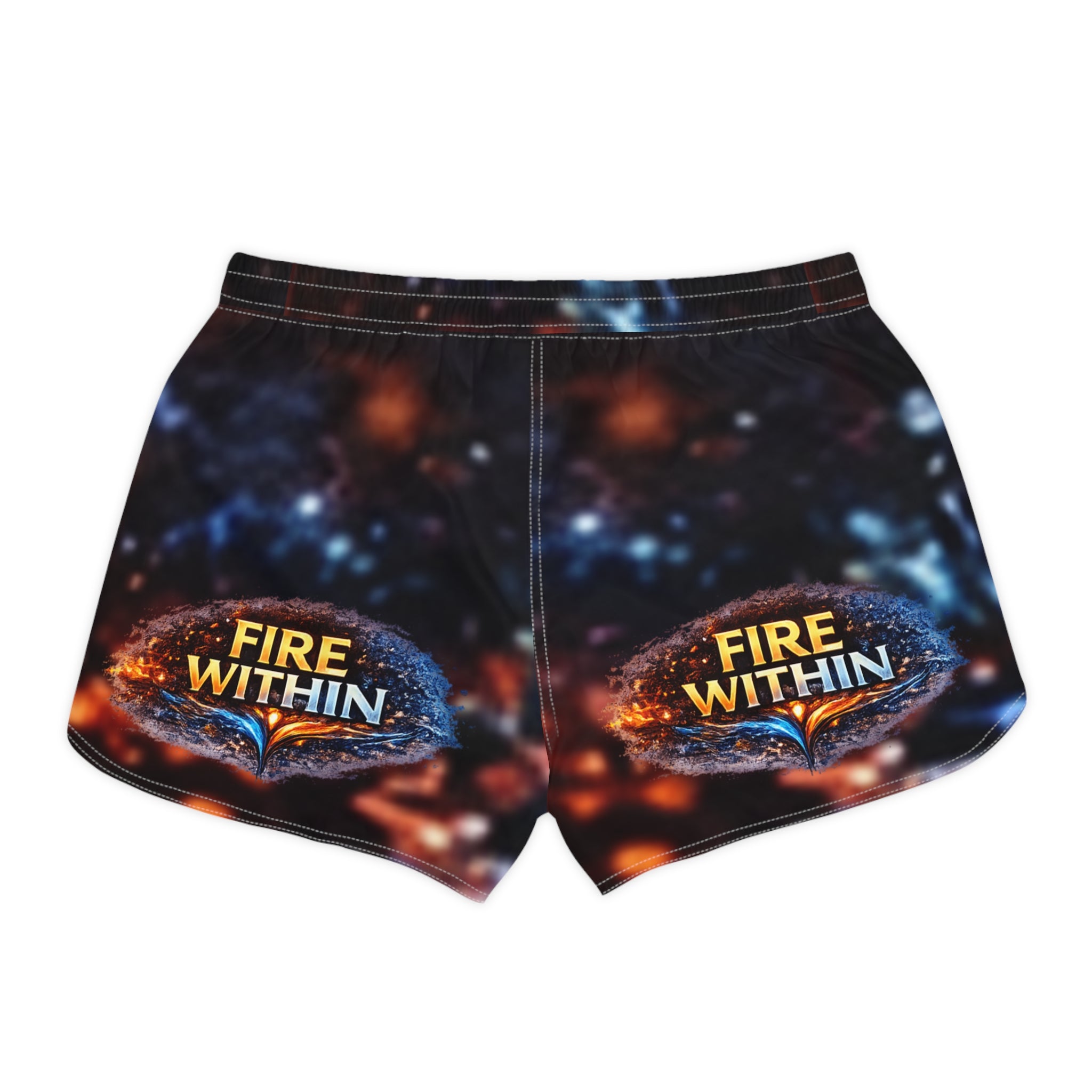 Awakened 'Fire Within' Women's / Men's Casual Shorts – Graphic AOP Lounge & Festival Wear