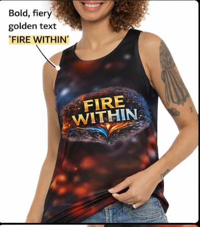Awakened "Fire Within" Tank Top